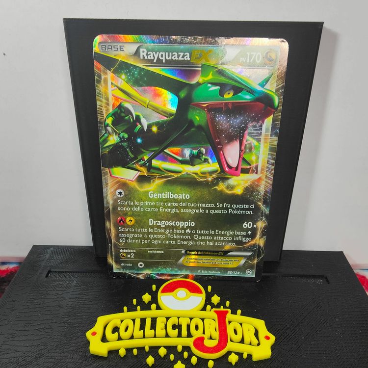 Rayquaza Ex Pokémon Trading Card 85/124